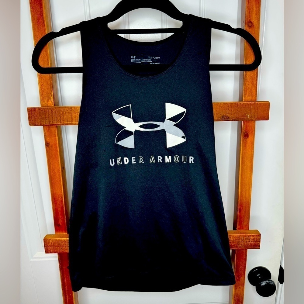 Girls Under Armour HEATGEAR loose fit tank top